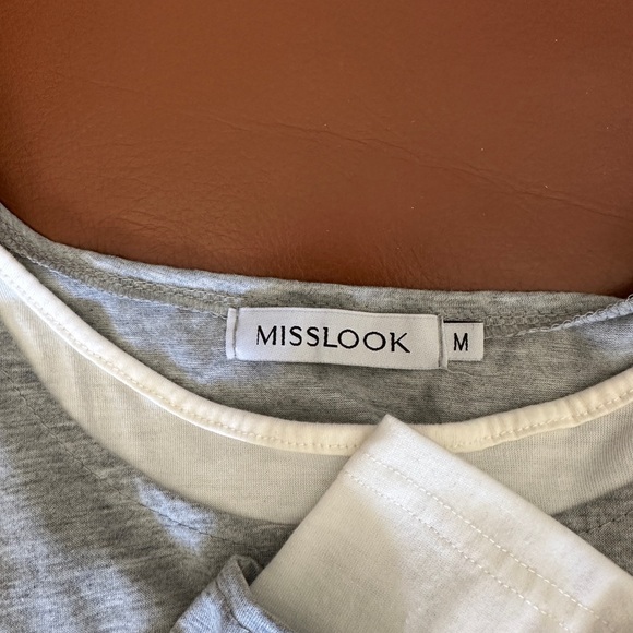 Light Gray Long Sleeve Tee - Picture 3 of 3